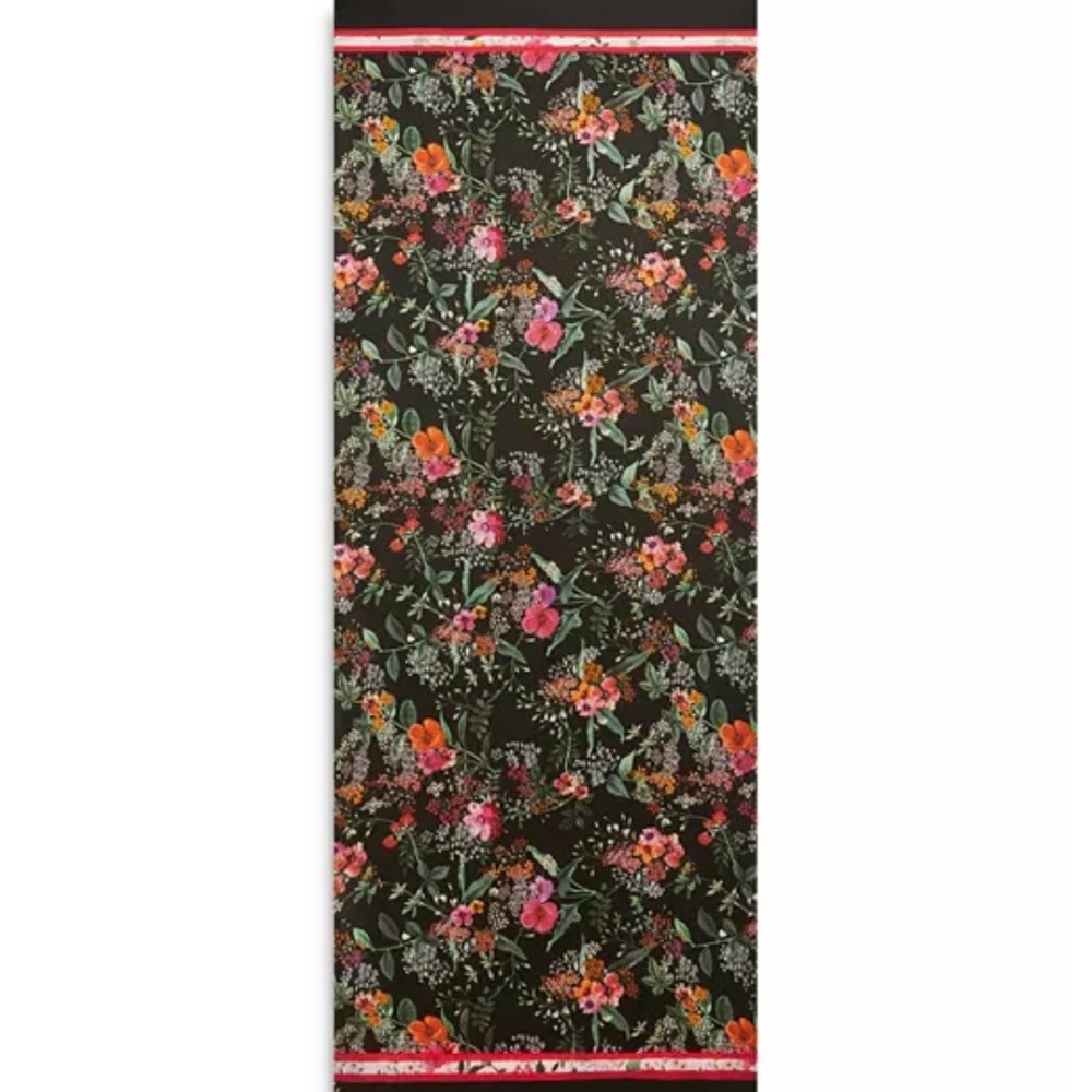 Ted Baker Black Floral Silk Cape - Picture 2 of 5